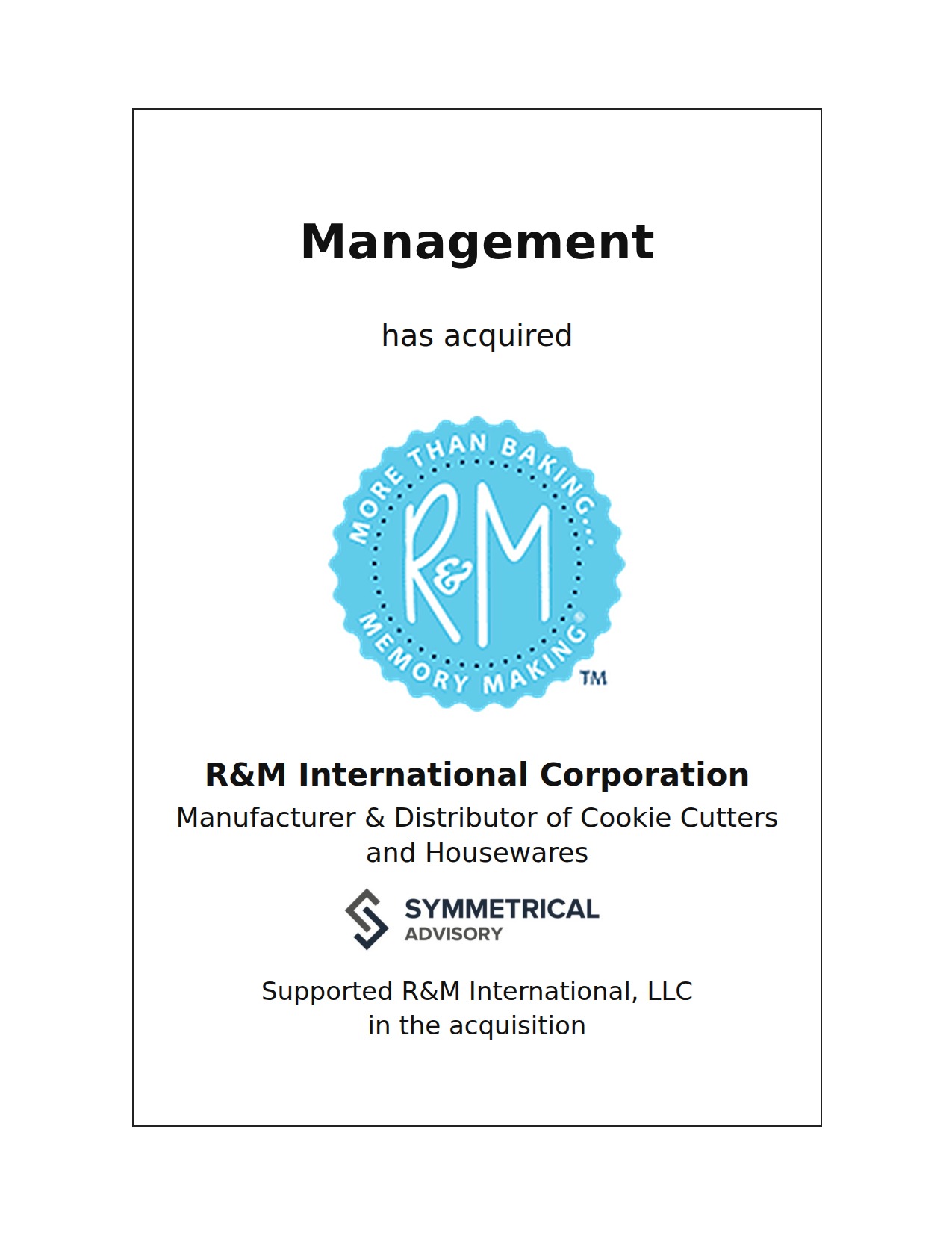 R&M International